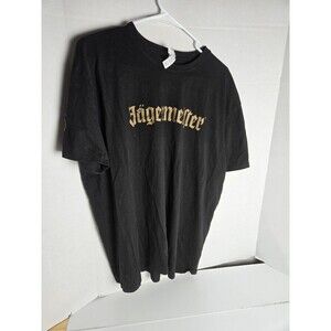 Jägermeister Shirt Adult 2xl  Black Mens  Threadfast Apparel
